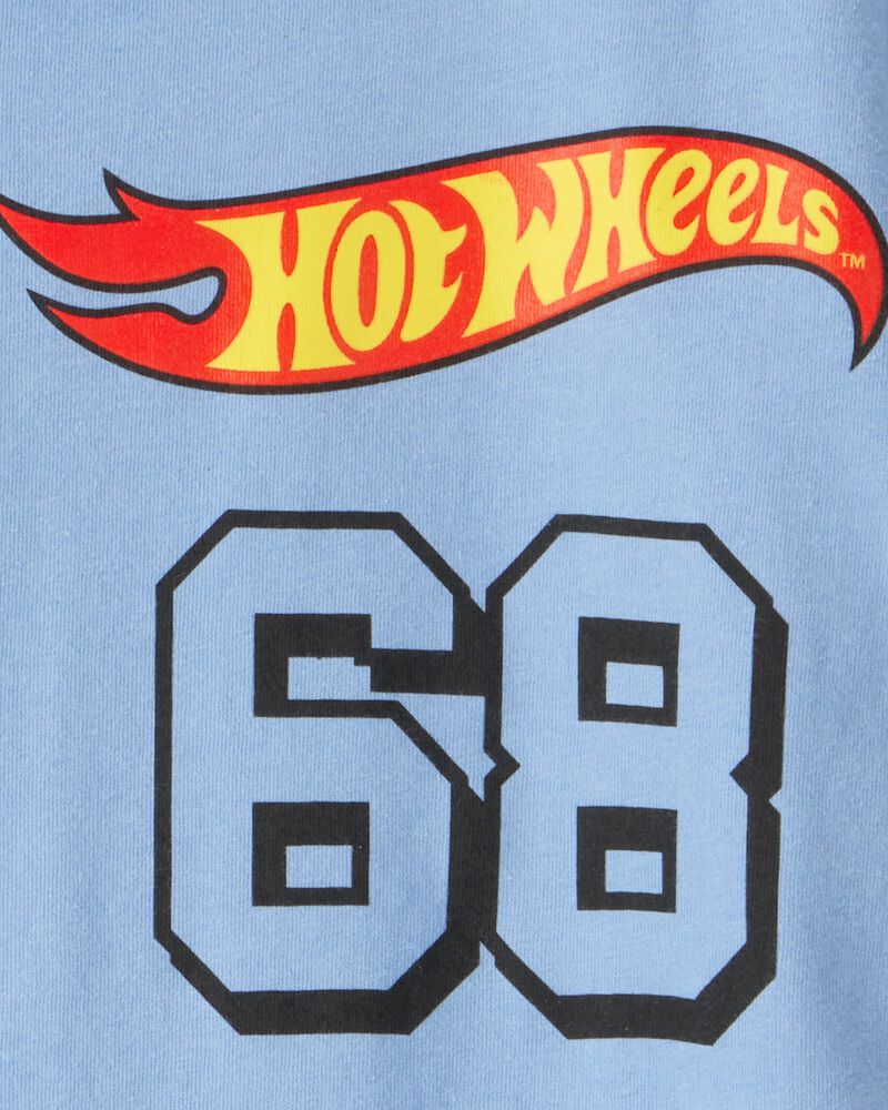 Boys Hot Wheels&trade; Short-Sleeve Graphic Tee - Blue, image 2 of 2 slides