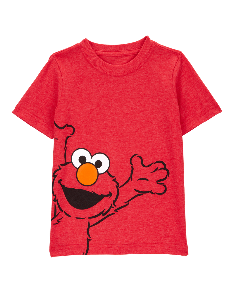 Toddler Boy Sesame Street&trade; Elmo Short-Sleeve Graphic Tee - Red, image 1 of 2 slides