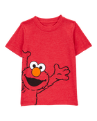 Toddler Boy Sesame Street&trade; Elmo Short-Sleeve Graphic Tee - Red, image 1 of 2 slides