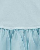 Baby 2-Piece Peplum Tulle Top & Floral Legging Set, image 2 of 3 slides