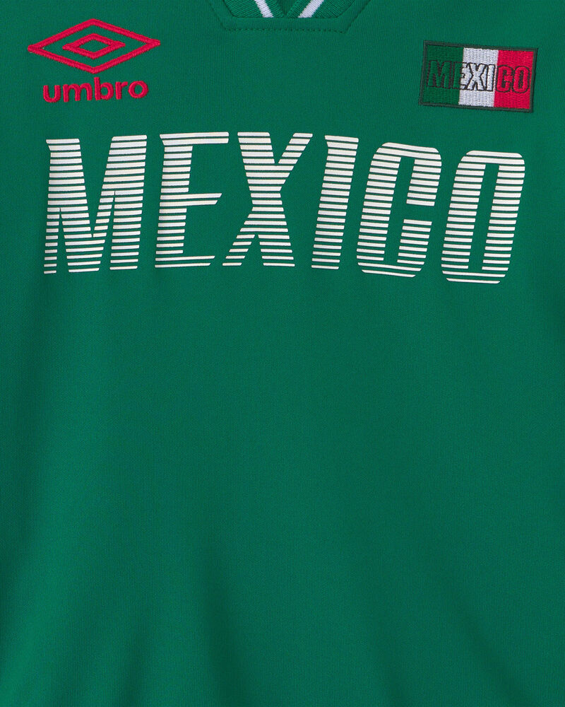 Toddler 2-Piece Umbro Mexico Soccer Jersey & Short Set - Green/White/Red, image 4 of 9 slides
