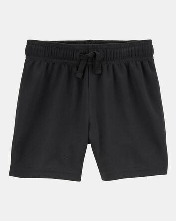 Toddler Boy Active Mesh Shorts - Black, 