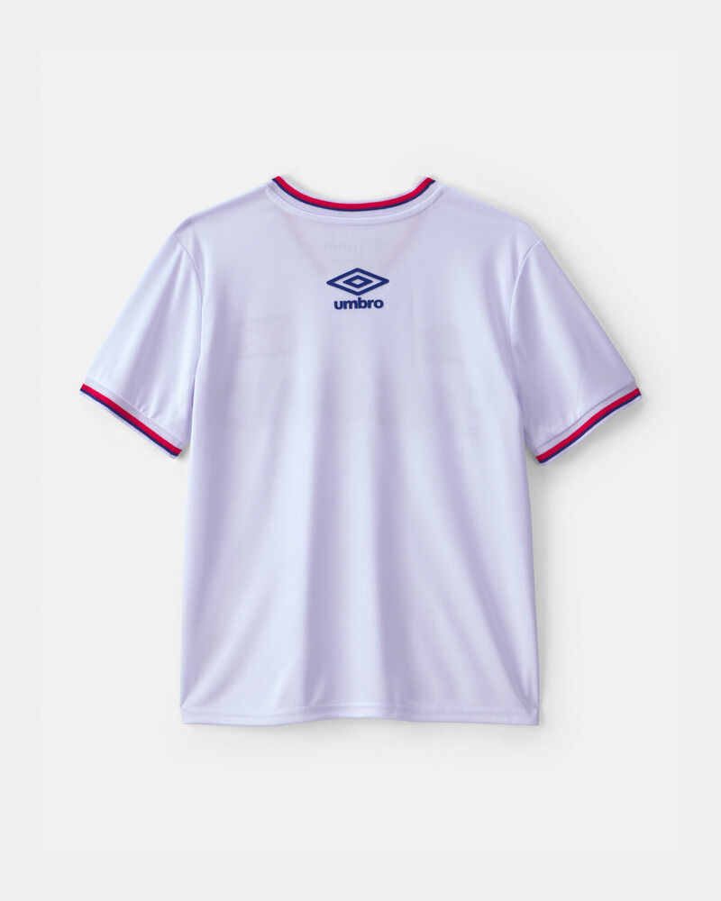 Kids 2-Piece Umbro England Soccer Jersey & Short Set - Red/Blue/White, image 3 of 14 slides