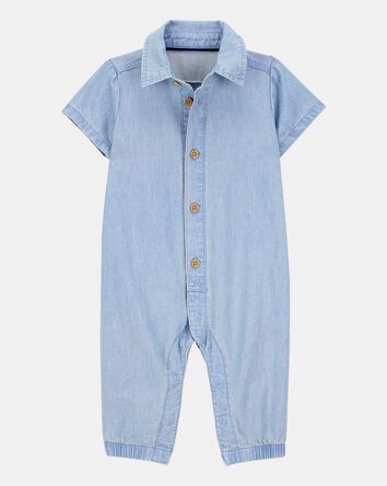 Baby Chambray Jumpsuit, 