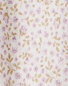 Baby Girl 2-Piece Cardigan & Pants Set Made with Organic Cotton in Botanic Muse Print, image 3 of 4 slides