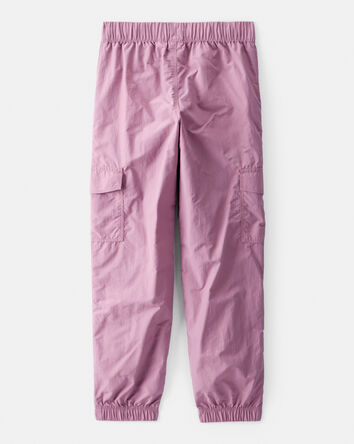 Girls Woven Jogger - Purple, 