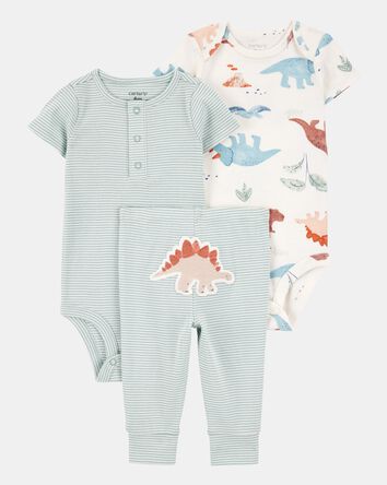 Baby Boy 3-Piece Dinosaur Little Character Set&reg;, 