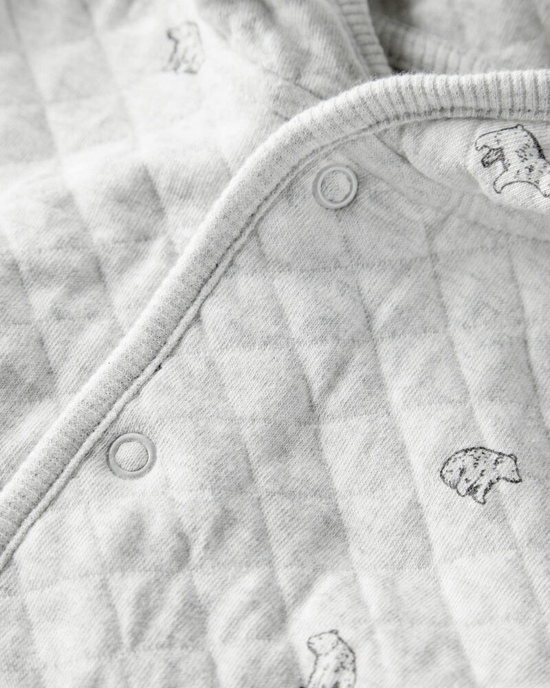 Baby 2-Piece Cardigan & Pants Set Made with Organic Cotton, image 2 of 4 slides