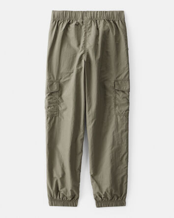 Girls Woven Jogger - Green, 