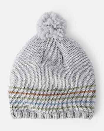 Baby Boy Winter Hat - Grey, 