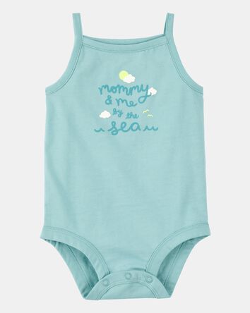 Baby Mommy & Me By The Sea Tank Bodysuit, 
