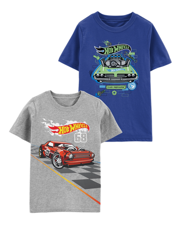 Kid 2-Pack Hot Wheels&trade; Tees, 
