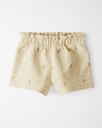 Baby Girl 2-Piece Pineapple-Print Set Made With Organic Cotton, 