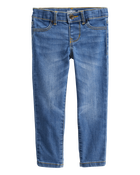 Baby Medium Blue Wash Super Skinny-Leg Jeans, image 1 of 4 slides