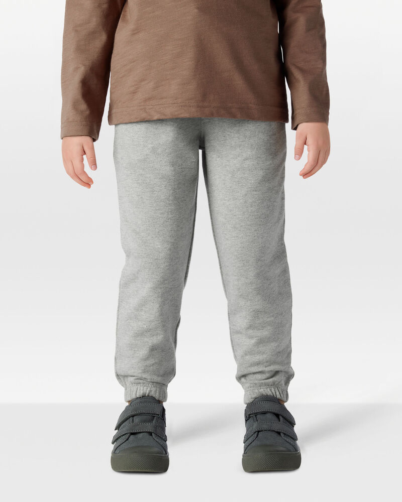 Toddler 2-Pack Organic Cotton French Terry Sweatpants, image 5 of 10 slides