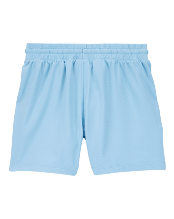 Boys Active Mesh Shorts - Blue, 