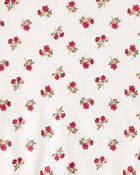 Baby 3-Piece Floral Little Vest Set - Pink/White, image 5 of 7 slides