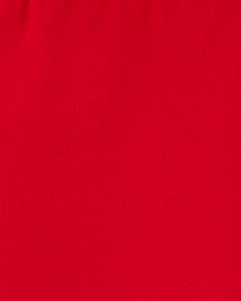 Toddler 2-Pack Red & Navy Cotton Stretch Leggings, image 3 of 4 slides