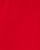 Toddler 2-Pack Red & Navy Cotton Stretch Leggings, image 3 of 4 slides