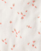 Toddler Girl 2-Piece Heart Print Cotton Long-Sleeve Dress - Brown, image 5 of 6 slides