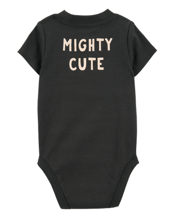 Baby 2-Piece Dinosaur Bodysuit Pant Set - Black/Taupe, 