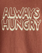 Toddler Boy Always Hungry Long-Sleeve Graphic Tee - Brown, image 2 of 3 slides