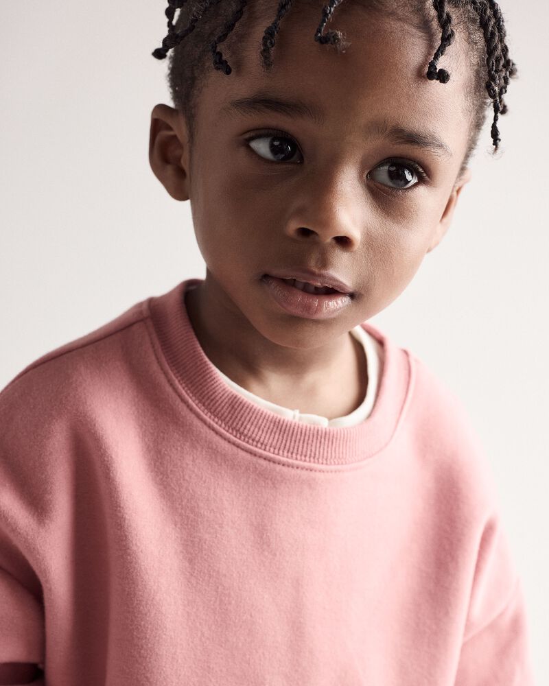 Toddler Otter Sweatshirt&trade; with Pockets - Pink, image 4 of 6 slides