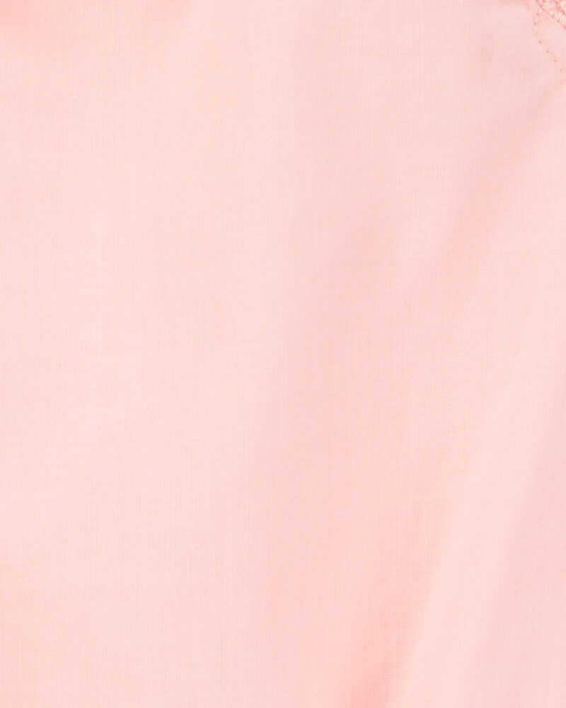 Kid 2-Piece Cinched Fashion Top & Eyelet Skort Set, image 3 of 6 slides