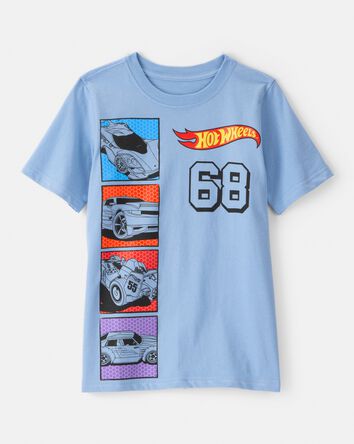 Boys Hot Wheels&trade; Short-Sleeve Graphic Tee - Blue, 