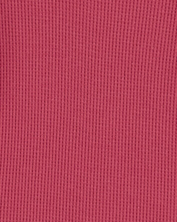 Baby Waffle Knit Long-Sleeve Bodysuit, 