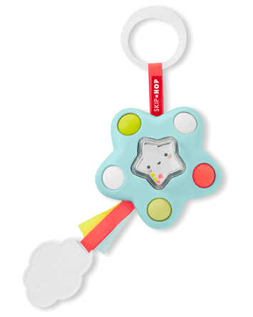 Baby Silver Lining Cloud Pop Star Baby Sensory Toy, 