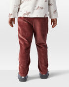 Toddler Organic Cotton Corduroy Drawstring Pants, image 4 of 7 slides