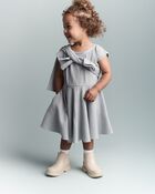 Toddler Girl Avenue Twirl&trade; Dress - Light Blue, image 5 of 7 slides