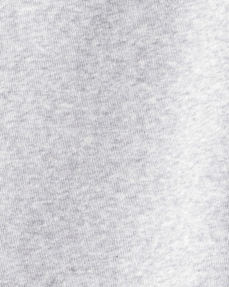 Boys Fleece Drawstring Joggers - Grey, image 3 of 4 slides