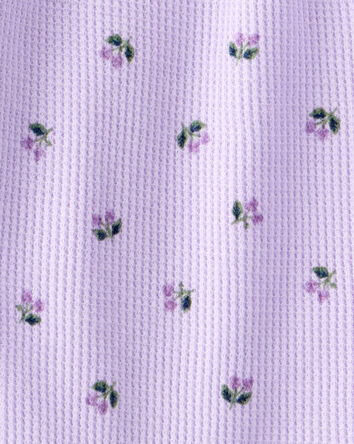 Baby Girl 2-Piece Berry Print Bodysuit Pant Set - Purple, 