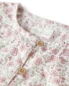 Baby Girl Organic Cotton Dress in Prairie Blossom Print, image 4 of 6 slides