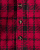 Baby Boy 2-Piece Plaid Shirt and Pants Set, image 3 of 4 slides