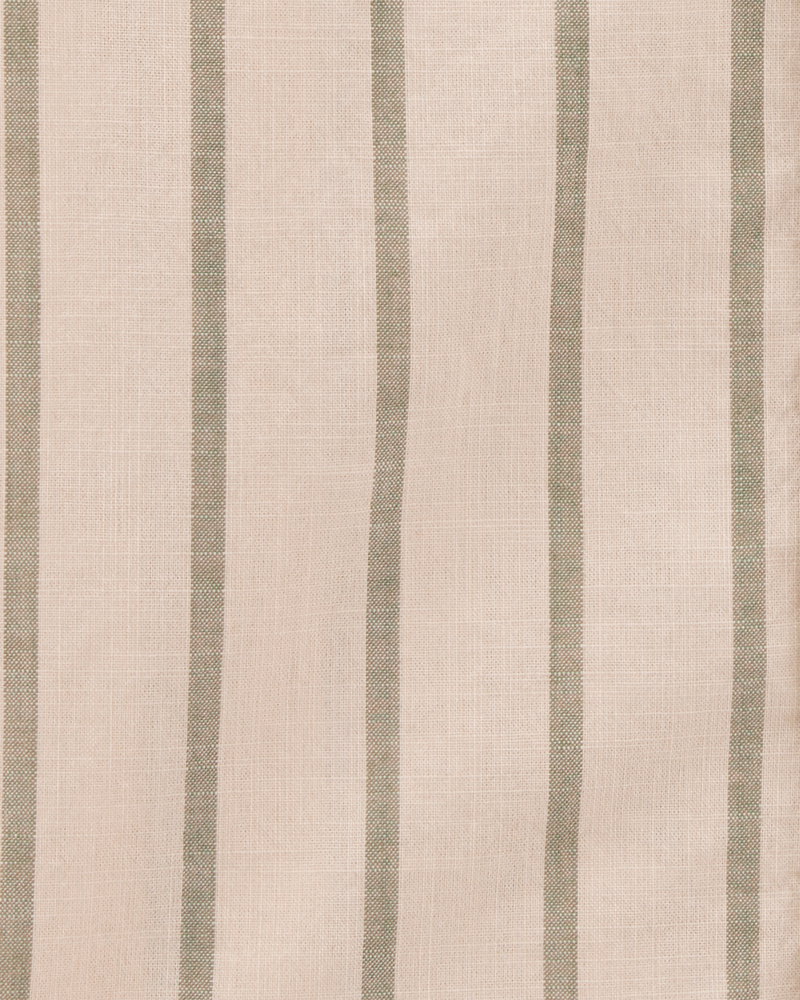 Toddler Striped Button-Down Shirt - Khaki, image 2 of 4 slides