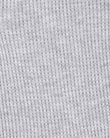 Baby Boy Dinosaur Cotton Blend Long-Sleeve Jumpsuit - Grey, 