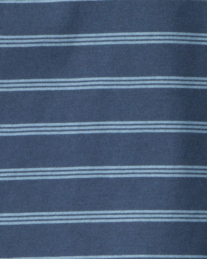 Toddler Boy Striped Long-Sleeve Tee - Navy, image 2 of 3 slides