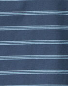 Toddler Boy Striped Long-Sleeve Tee - Navy, image 2 of 3 slides