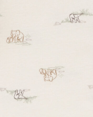 Baby 10-Pack Animals Short-Sleeve Bodysuits, 