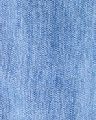 Baby Organic Cotton Denim Overalls, image 4 of 6 slides