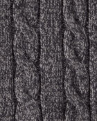 Baby Boy Sleeveless Sweater Vest - Grey, image 2 of 3 slides