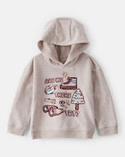 Toddler Boy Camping Hoodie - Tan, image 1 of 4 slides