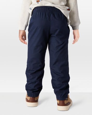 Toddler Pull-On Poplin Pants, 