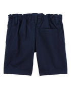 Toddler Boy Stretch Chino Shorts - Navy, image 2 of 4 slides