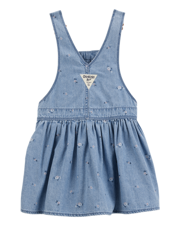 Toddler Girl Floral Knit Jumper Dress, 