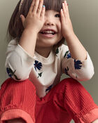 Toddler Corduroy Playground Pant - Orange, image 4 of 8 slides