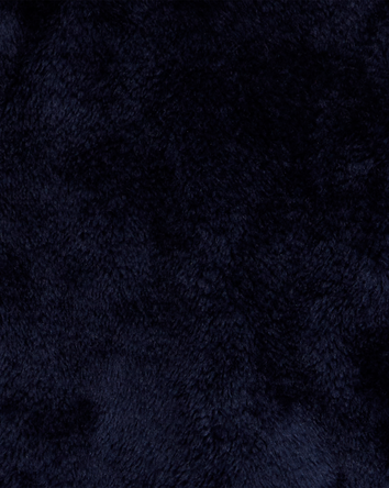 Kid Sherpa Uniform Hooded Jacket - Navy, 